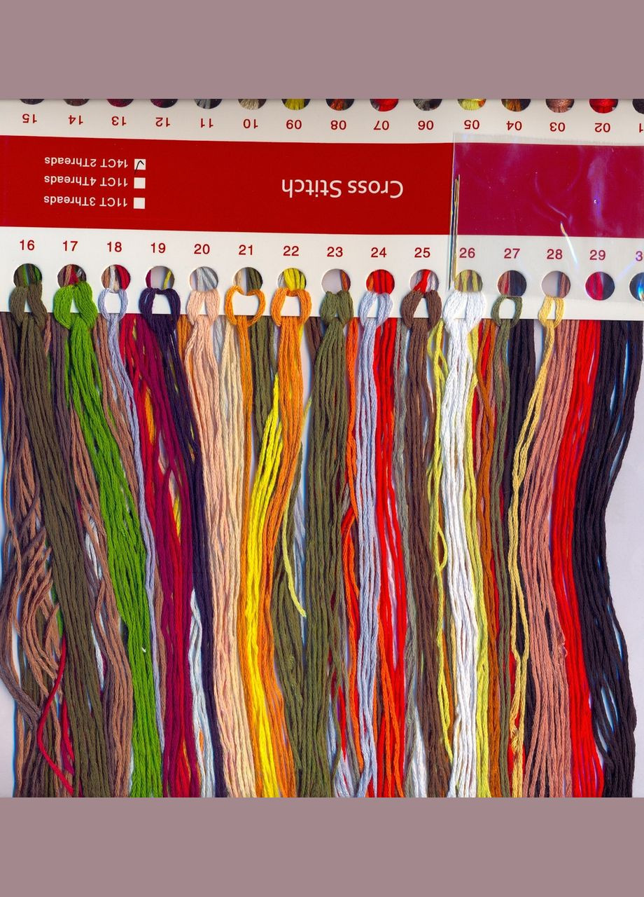 Набір для вишивання за нанесеною на канву схемою "Greet CHristvas".AIDA 14CT printed, 33*28 см Joy Sunday (313614314)