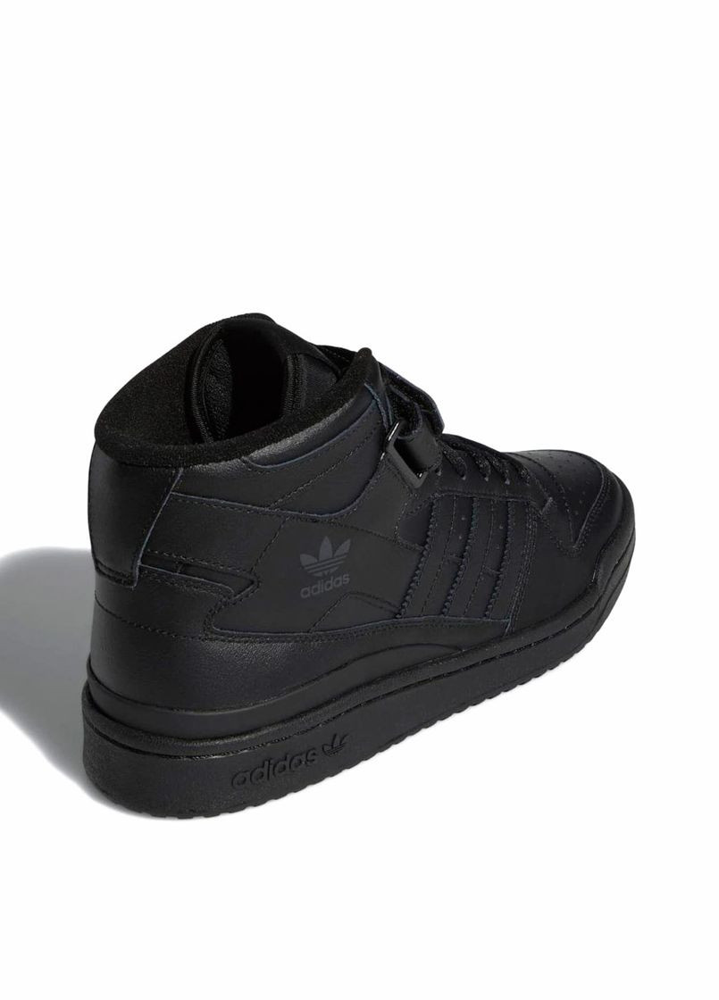 Чорні чоловічі кеди gv9767 чорний шкіра adidas