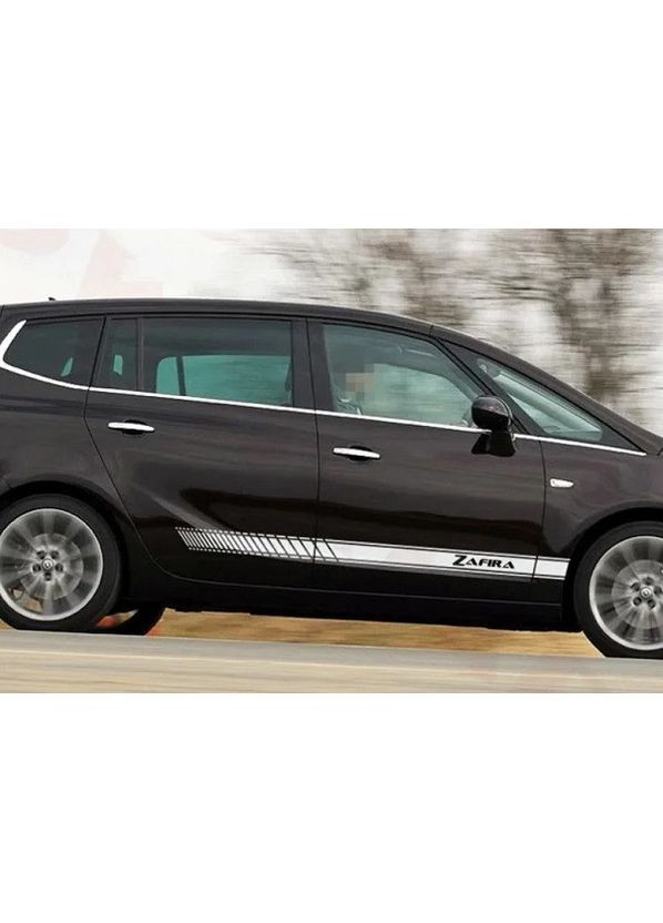Полосы на авто 3D TUNING STUDIO Опель Зафира 980х100х0.060мм=4штуки No Brand (362498913)