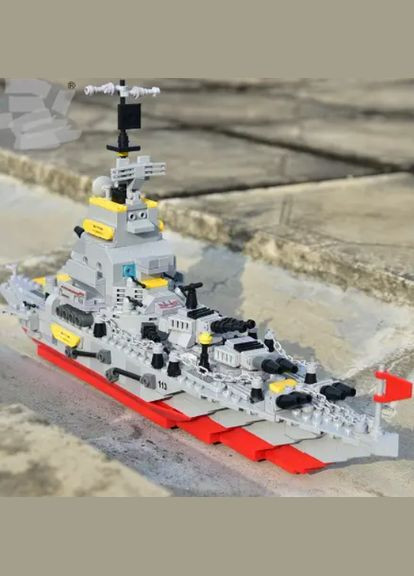 Конструктор LEGO Военный корабль. 33 в 1. No Brand (294843314)