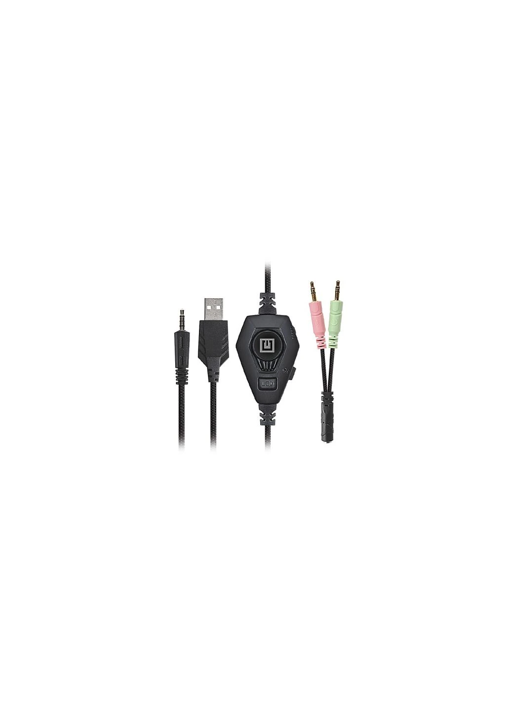 Навушники GDX-7680 Real-El GDX-7680 Black (388716435)