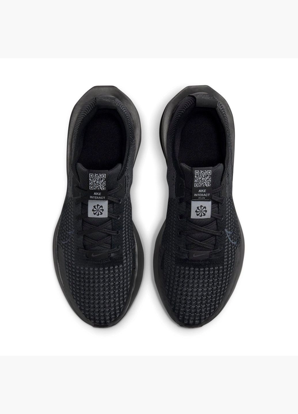 Чорні кросівки чоловічі interact run black fd2291-005 Nike