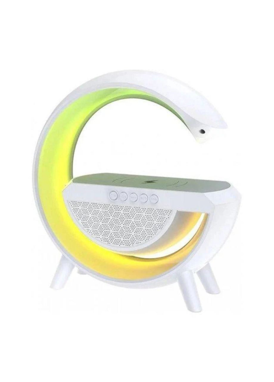 Ночник RGB с беспроводной зарядкой и колонкой Bluetooth No Brand BT-2301 (300103894)