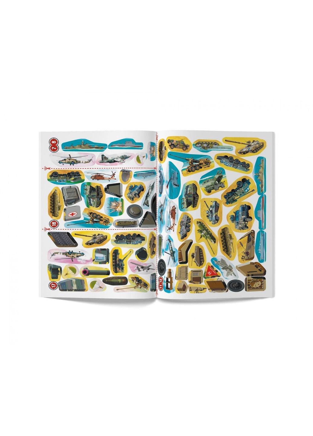 Меганаліпки. Військова техніка Кристал Бук F00029956 (350668780)