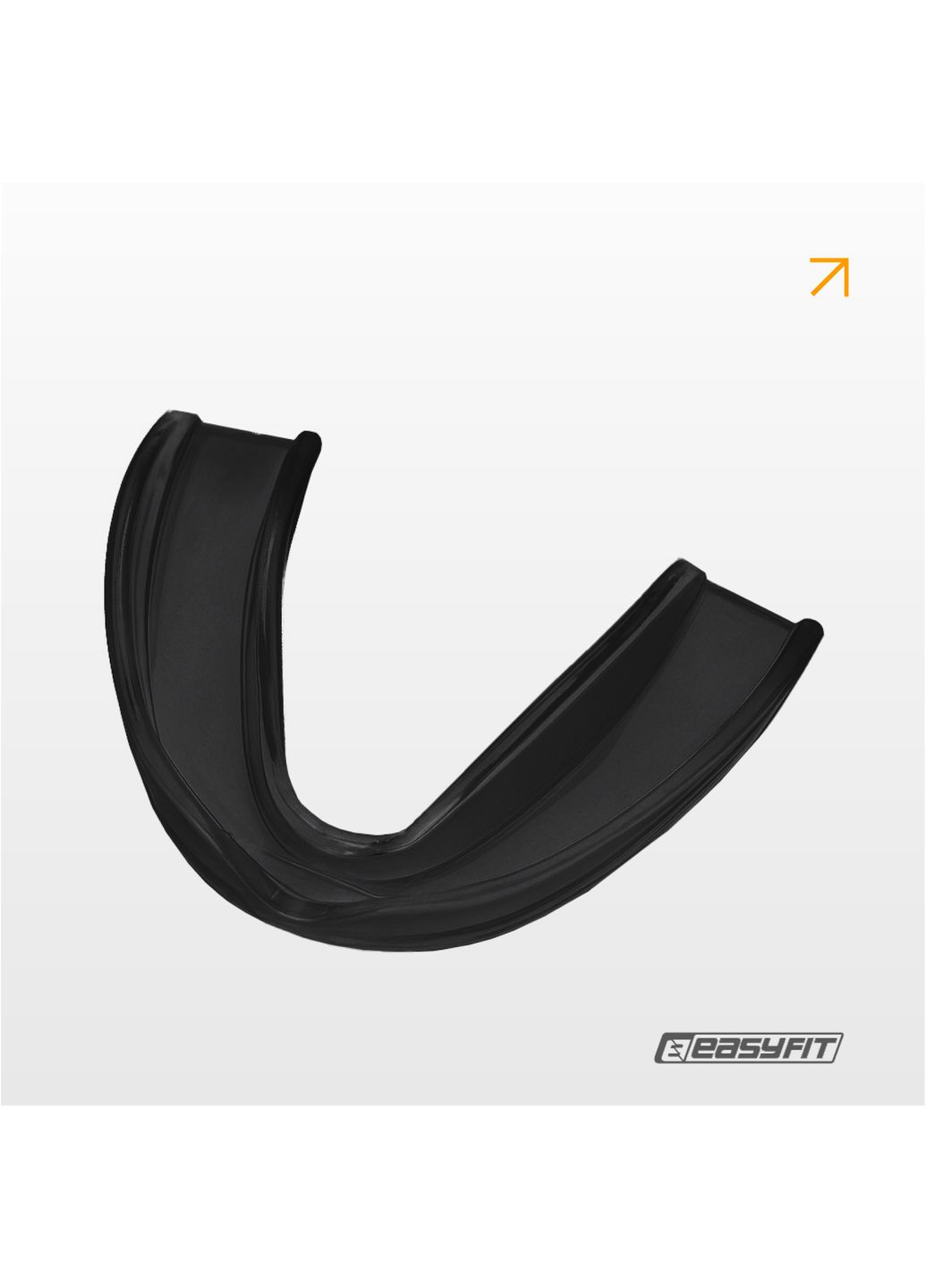 Капа для боксу чорна EasyFit (345714783)