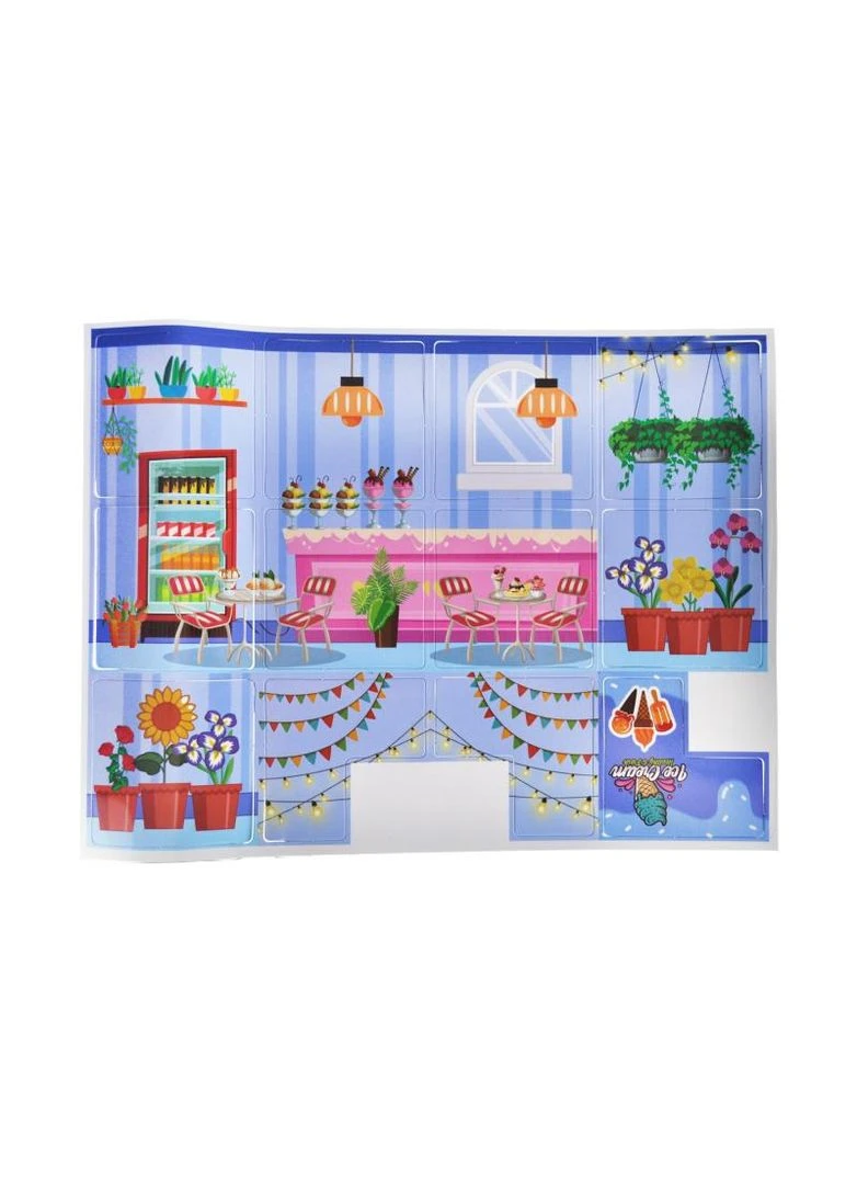 Магнитный конструктор "Ice cream shop", 69 деталей No Brand (389899183)