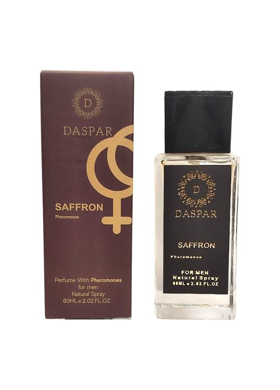 Парфумована вода DASPAR Феромони чоловіча Saffron 60 мл 2551 G&L (340109945)