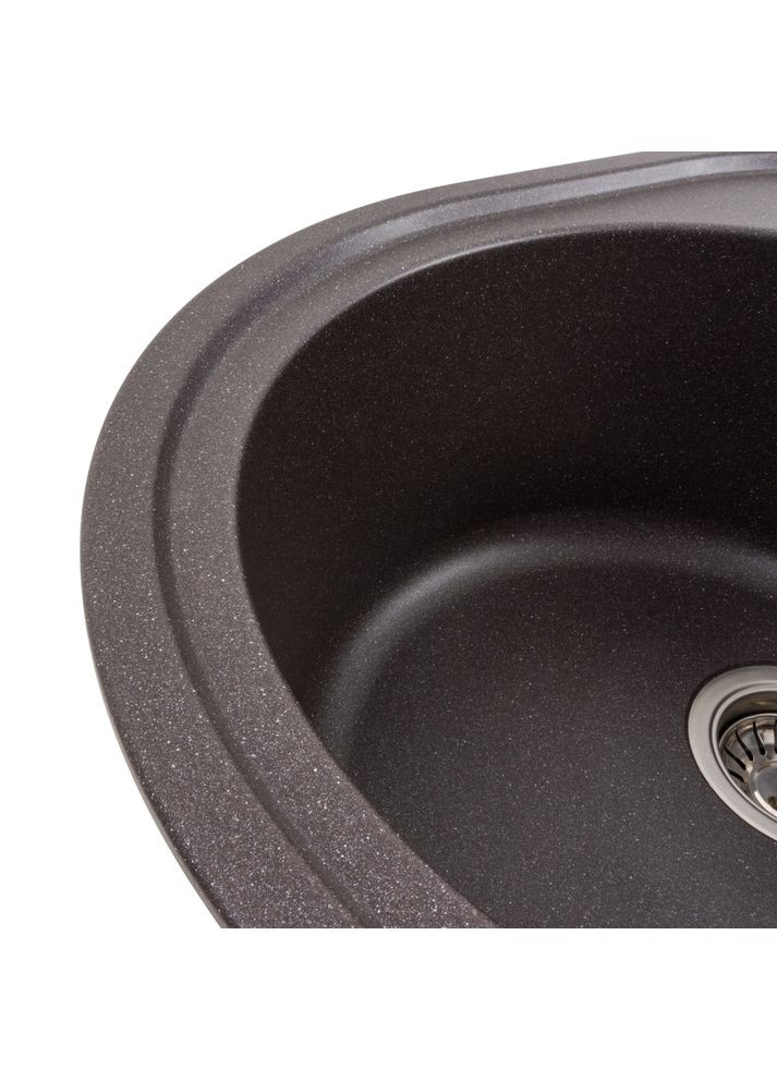 Гранитная мойка для кухни Platinum 6250 SOUL матовая Гренадин Valeso (358059369)