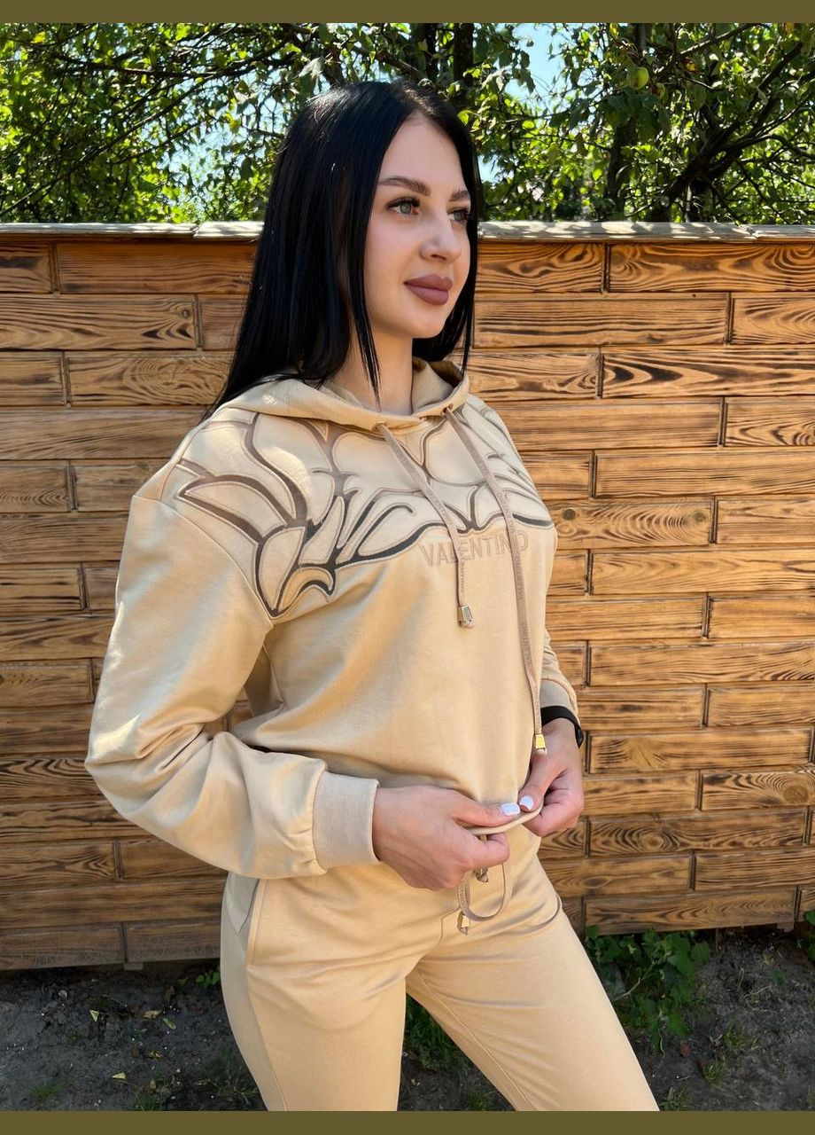 Жіночий оригінальний прогулянковий костюм Туреччина No Brand спортшик (317286927)