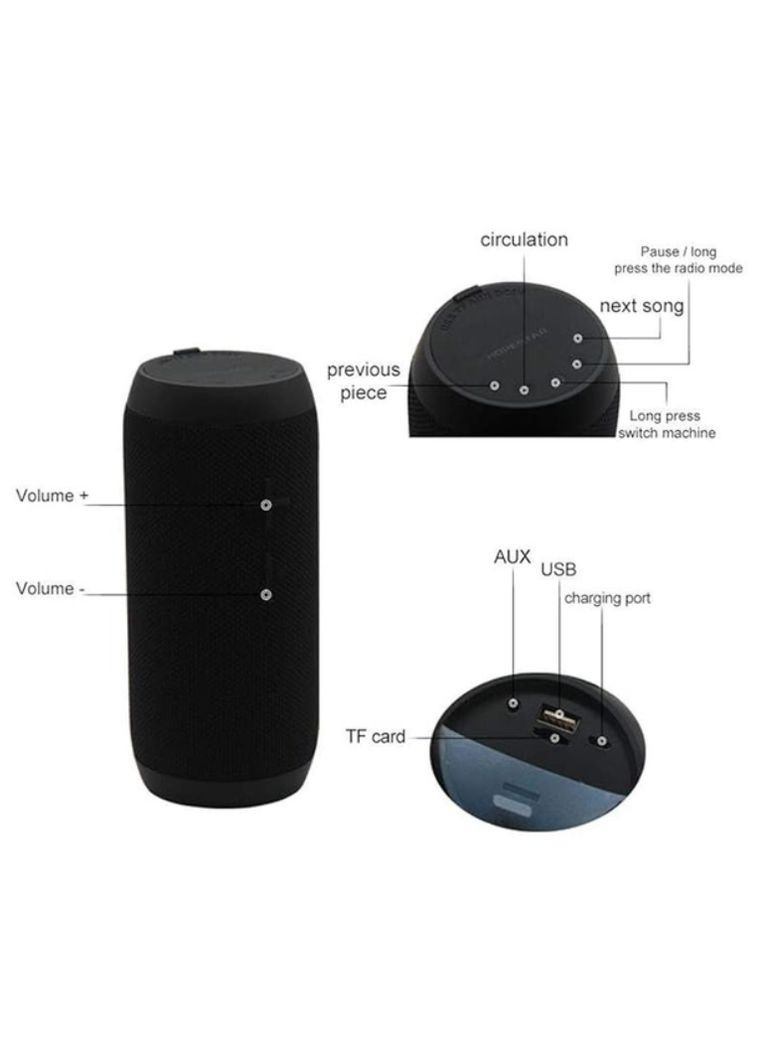 Портативна Bluetooth-колонка P7 Red Hopestar (321971916)