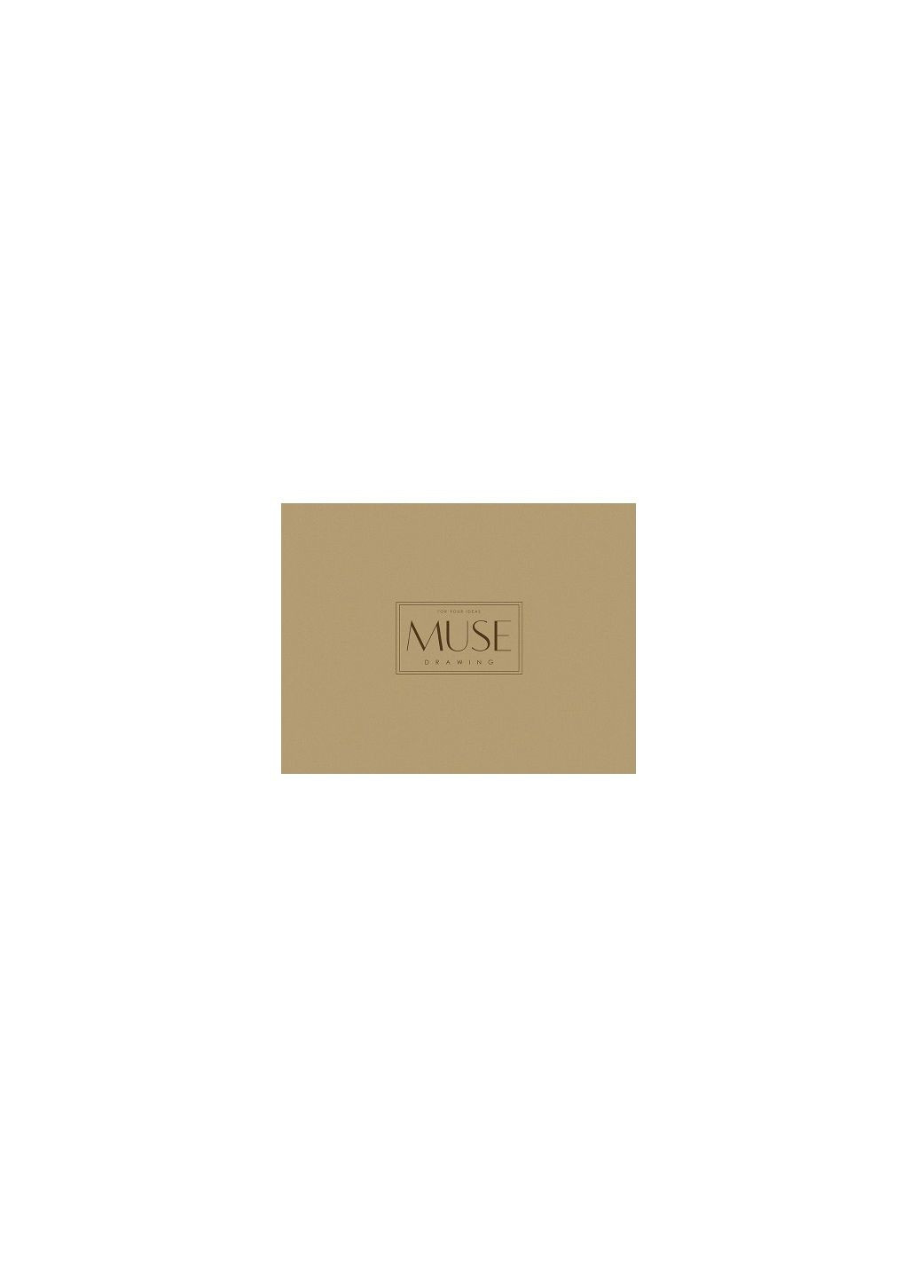 Альбом для рисования Muse А4+ PBGB-020-029 склейка горизонтальная 150 г/м2, 20 листов Школярик (280916021)