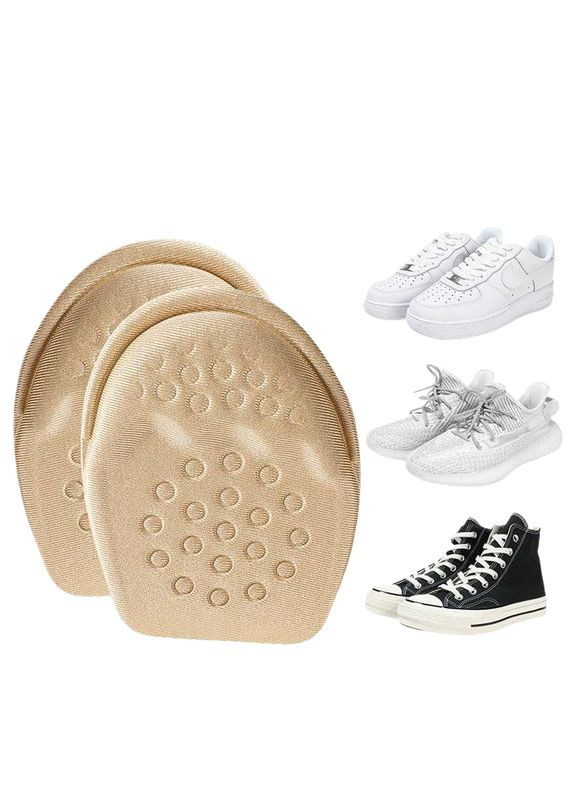 Стельки для подгонки размера обуви с круглым носком унисекс бежевого цвета размера 35-39 No Brand (308249790)