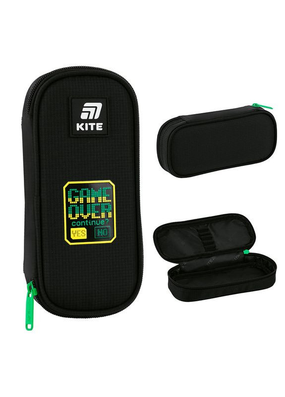 Набір рюкзак + пенал + сумка для взуття SET_K25-771S-4 Game Over Kite (331155503)