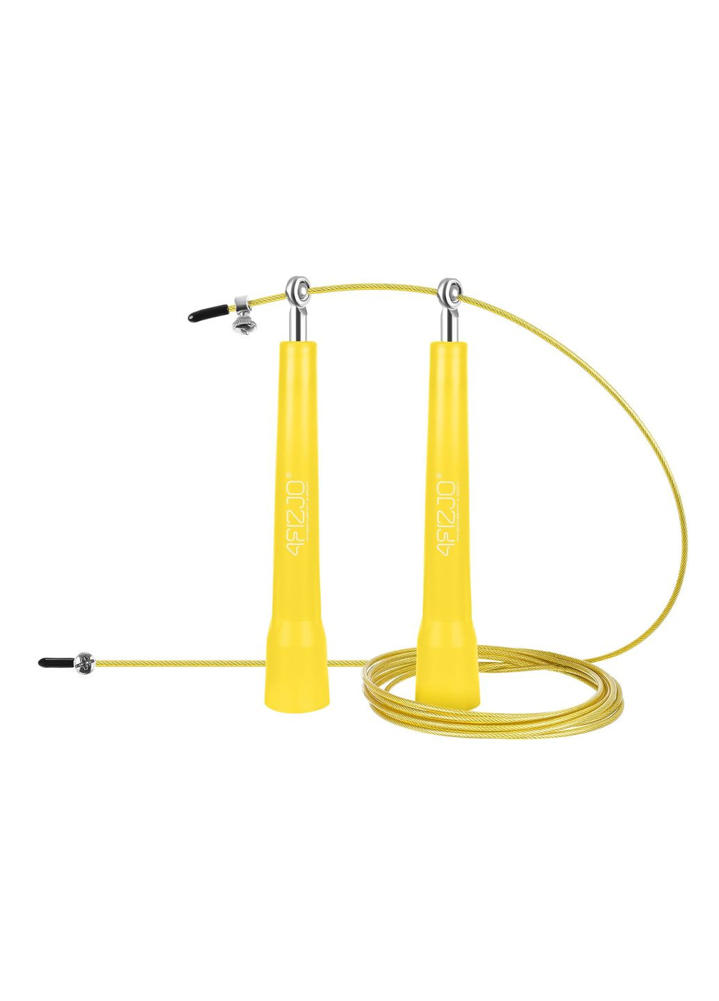 Скакалка швидкісна для кросфіту Standard+ Yellow (P-5907739311535) 4FIZJO (301842125)