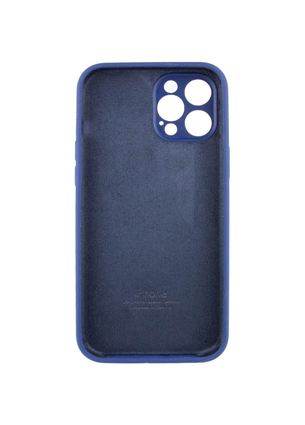 Чехол Silicone Case Full Camera Protective (AA) для Apple iPhone 12 Pro Max (6.7") Epik (292633395)