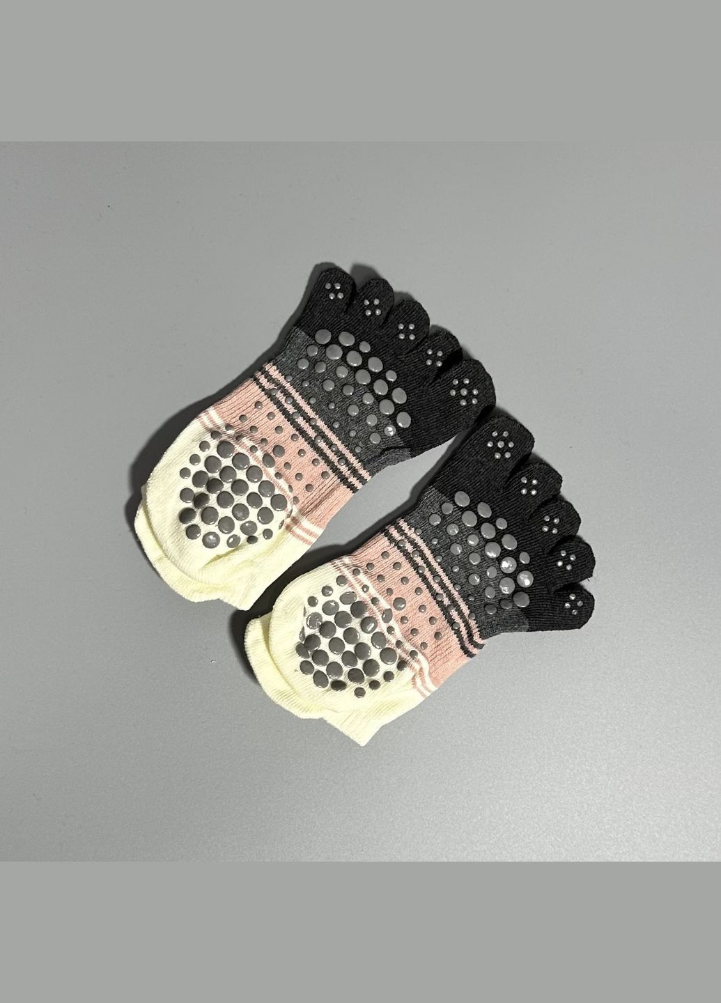 Зелені комплект із 2 шт. жіночі протиковзкі шкарпетки для йоги спортивні шкарпетки для пілатесу (341827716)