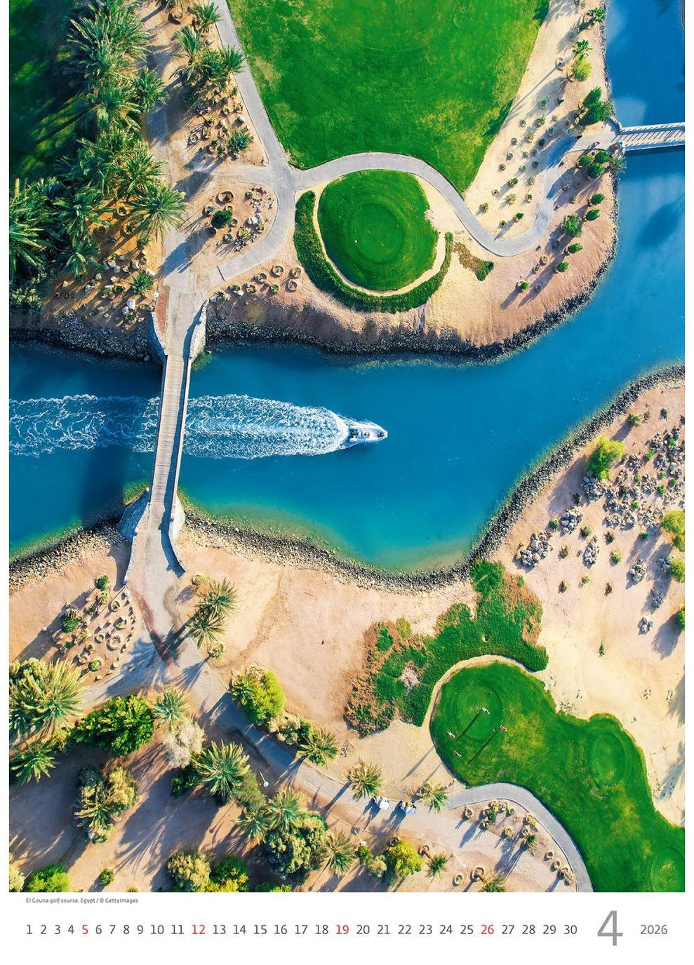 Календар HELMA 2026 31,5 х 45 см World from Above Helma 365 (361855136)