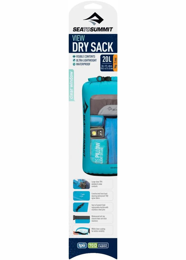 Гермомешок View Dry Sack 20L. Apple green Sea To Summit (316448434)