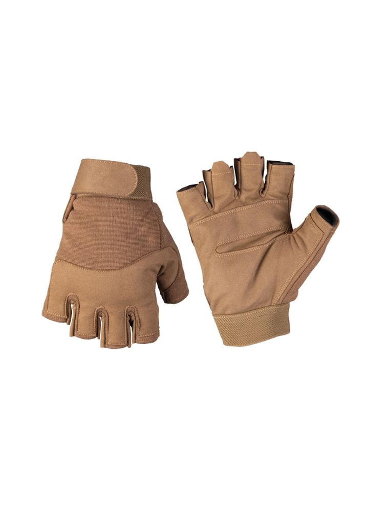 Рукавиці тактичні Army Fingerless Gloves, Темний койот, S Mil-Tec (315878048)