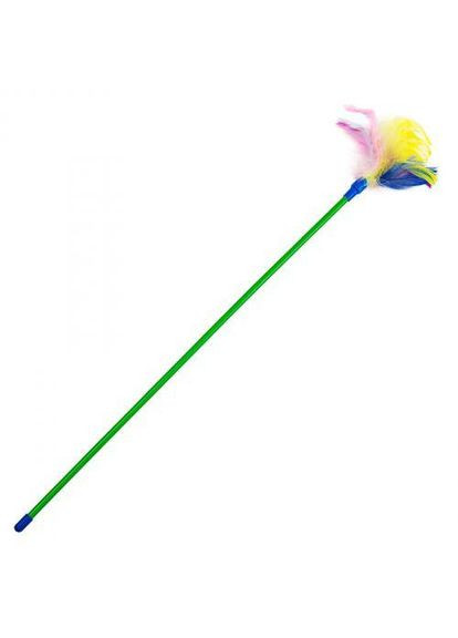 Іграшка Паличка з пір'ям для кота, 50 см (*) Природа (330747724)