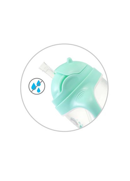 Поїлка-непроливайка з обтяженою соломкою та герметичною кришкою Коала 6+ 240 мл () BabyOno 1464/03 (343413549)