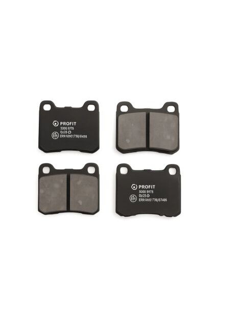 Колодки тормозные дисковые ЗАДН MERCEDES 190, 200, 220, 230, 250, 260, 280, 300, C200, C220, E200 5000-0979-ua PROfit (339631742)