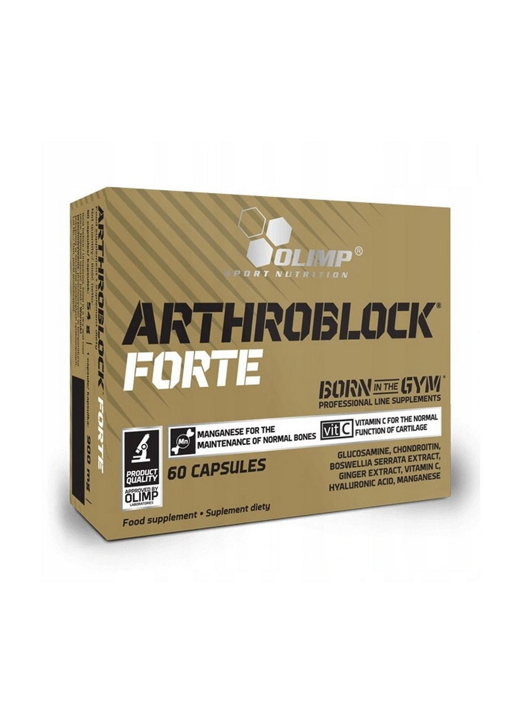 Препарат для суглобів та зв'язок Arthroblock Forte Sport Edition, 60 капсул Olimp (293419081)