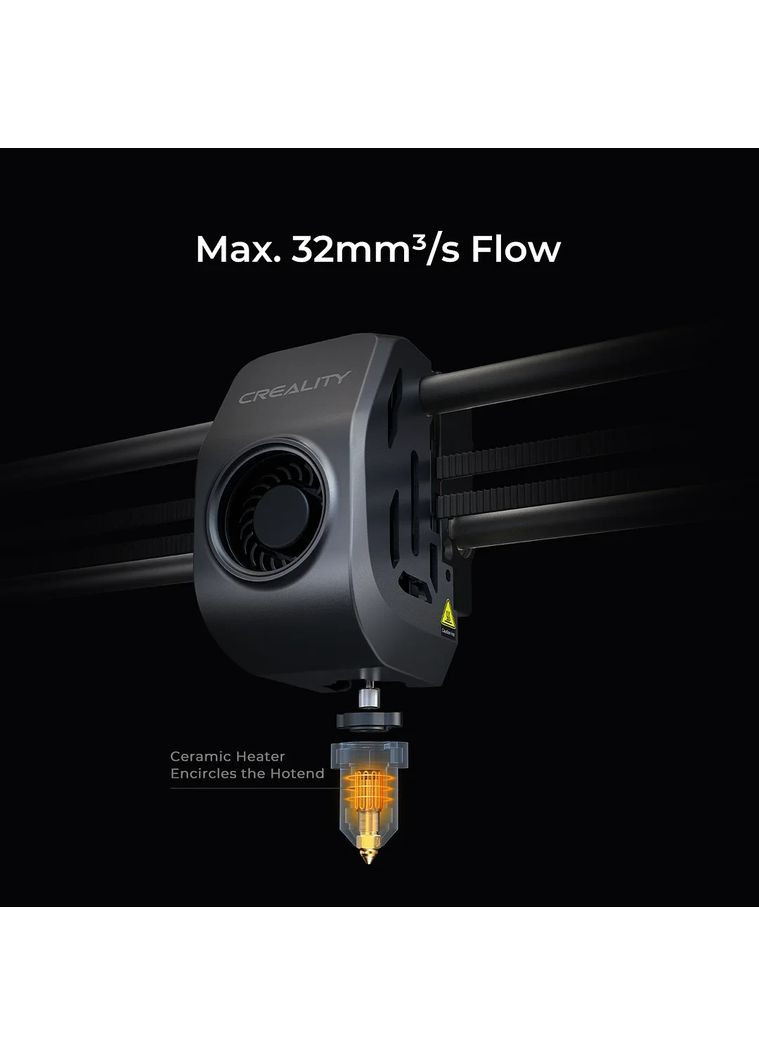 3D-принтер /модель 24год/ai lidar/камера/ Creality K1 MAX (370597262)