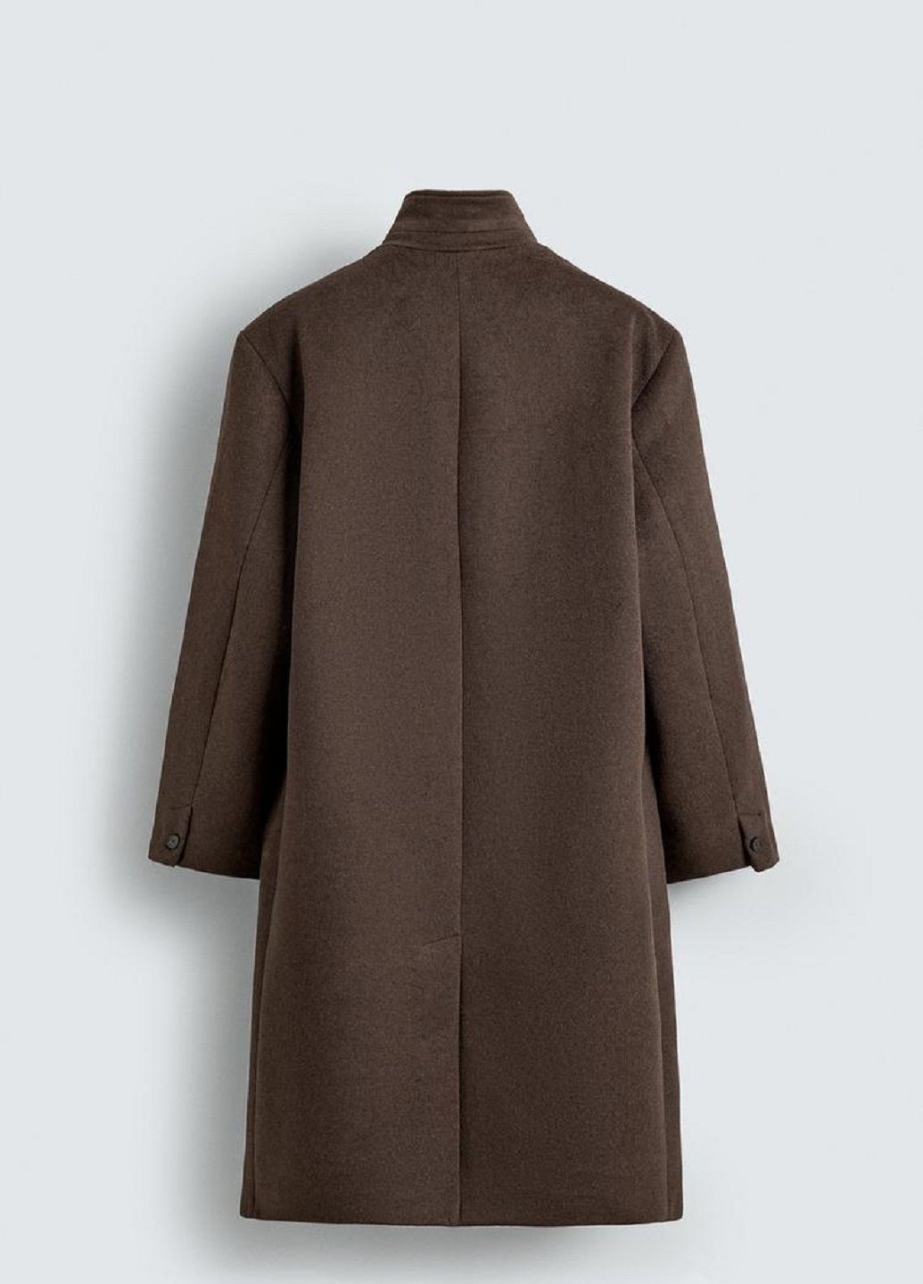 Коричневое демисезонное Пальто Zara