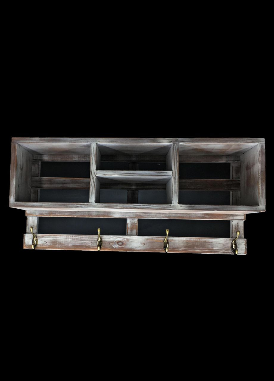 Вішалка для одягу з дерева Рів'єр браш (ВДО-0034272) No Brand (327846731)