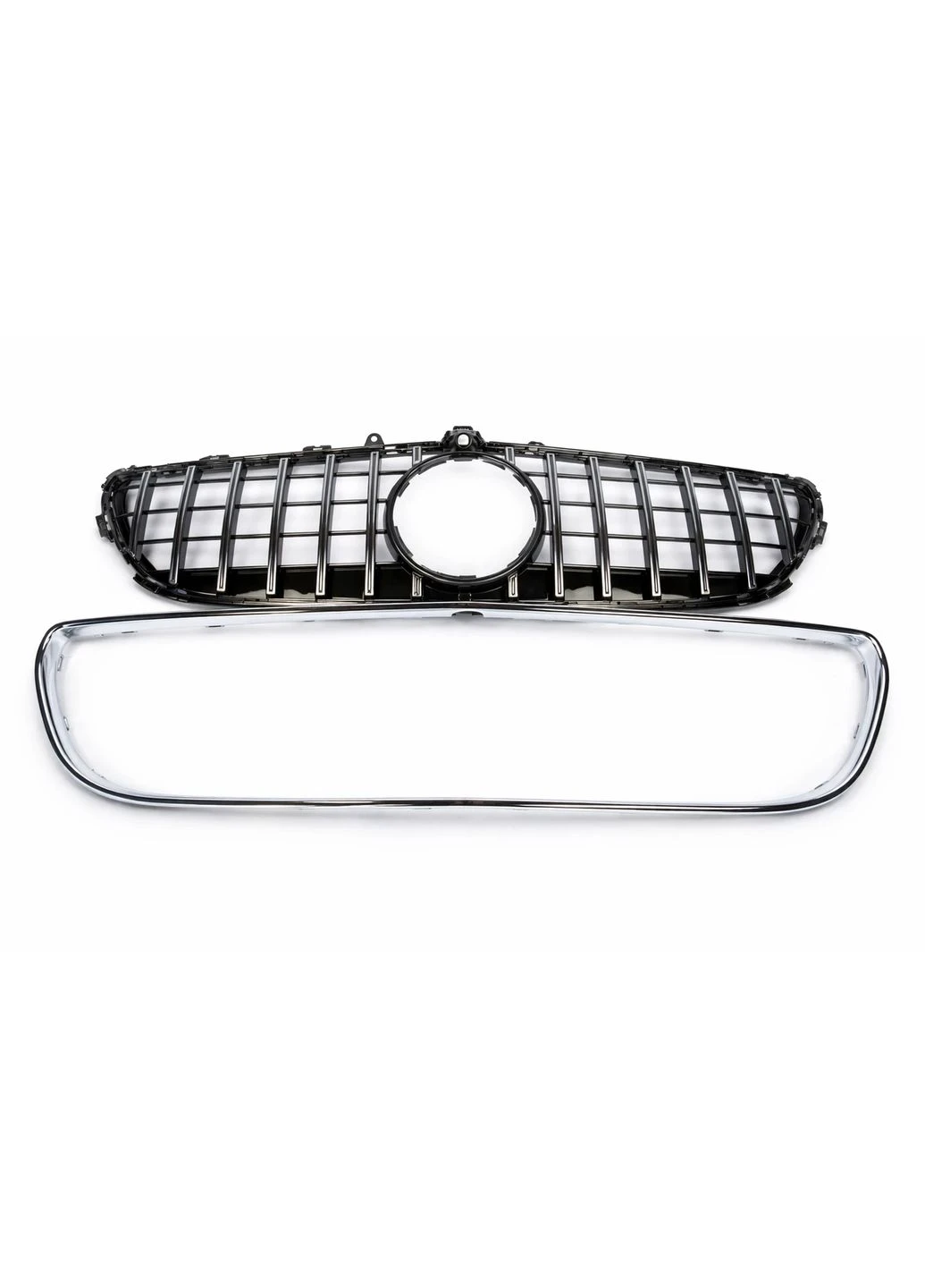Передня решітка з рамкою 2014-2018 (GT Panamericana) для Mercedes CLS C218 рр Mercedes-Benz (389790172)