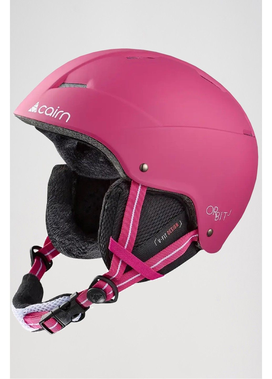 Шлем лыжно-сноубордический Orbit Jr mat fluo fuchsia - 0606609-260 Cairn (358497551)