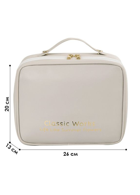 Органайзер косметичка BK-HZB-12 White для хранения косметики компактный бьюти бокс переносной 3шт Lesko (352012661)