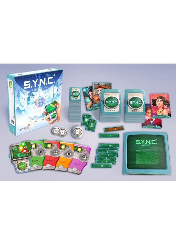 Настольная игра S.Y.N.C. Discovery (S.Y.N.C. Discovery) (укр) () Proton Games 0789431 (371677208)
