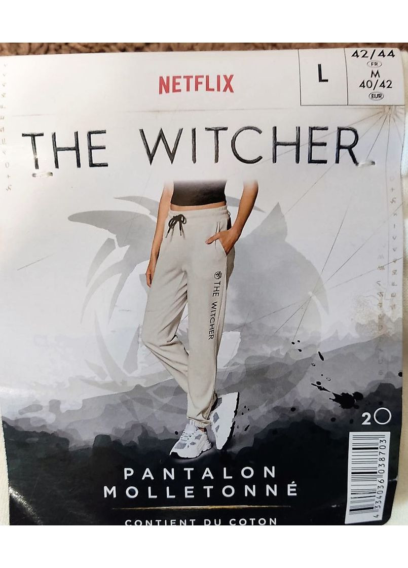 Женский спортивный костюм на флисе с капюшоном белый Netflix Stranger Things (худые+штаны) ХS,М Lidl (366089292)