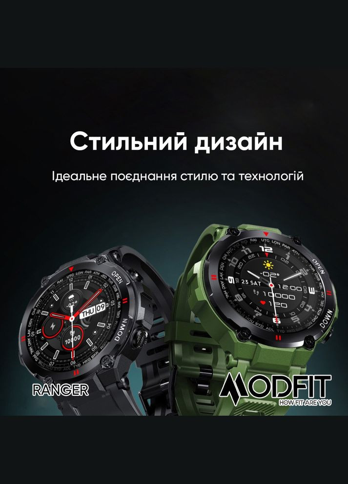 Ranger Grey 36 мм. Modfit (342101470)