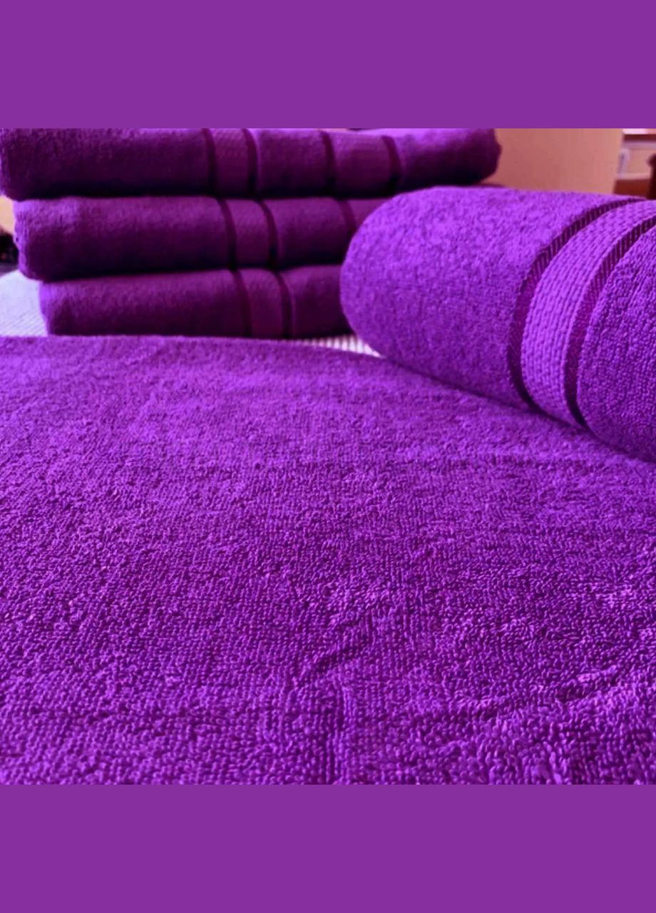 Fadolli Ricci полотенце махровое — черника 50*90 (400 г/м²) фиолетовый производство -