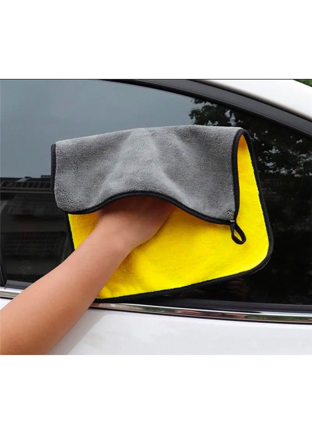 Рушник із мікрофібри для автомобіля 30*30 No Brand (338430902)