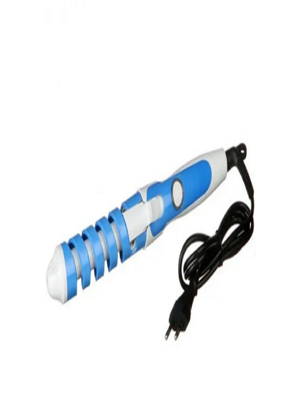 Плойка спіральна для волосся MS 4901 з кераміко-турмаліновим покриттям Блакитний Domotec (302311110)