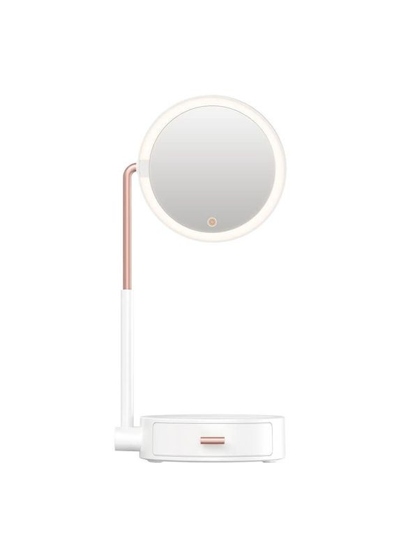 Зеркало Smart Beauty Series Lighted Makeup Mirror with Storage Box |3 Level touch brightness| (DGZM02) Baseus (280877876)