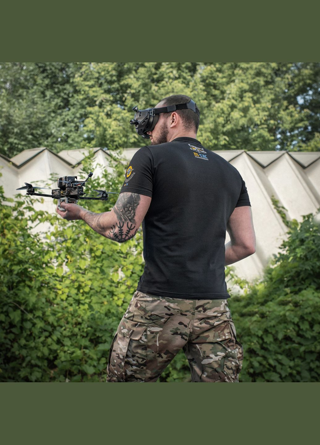 Футболка Drohnenführer Black () M-TAC (303409678)