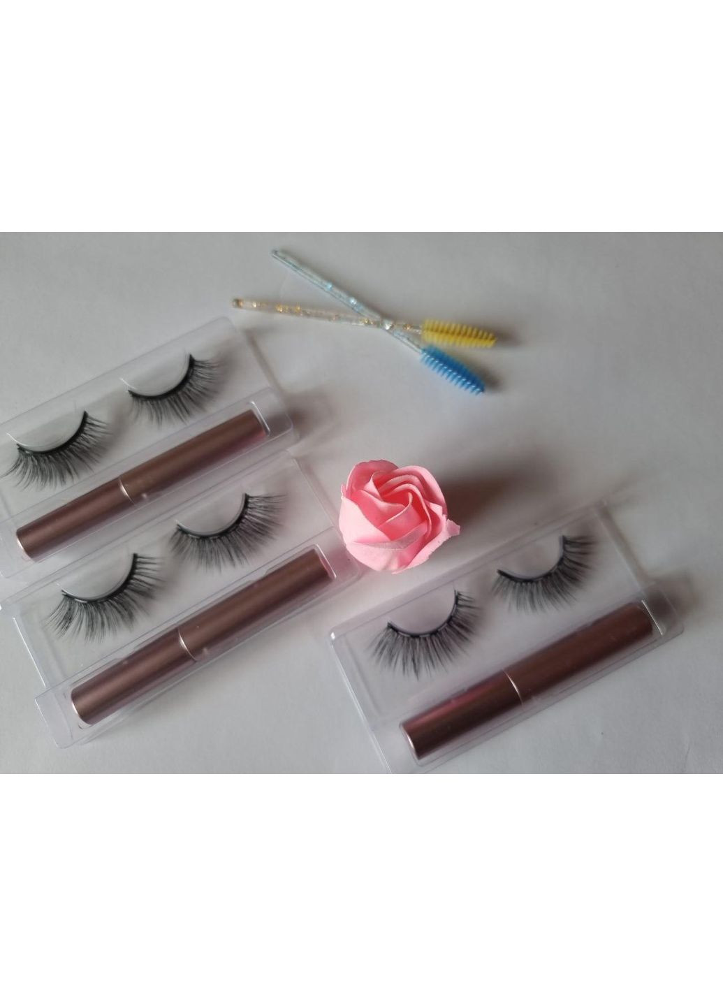 Многоразовые ресницы любого объема 2Д-3Д-6Д + магнитная подводка для одевания Magnetic Lashes (366668418)