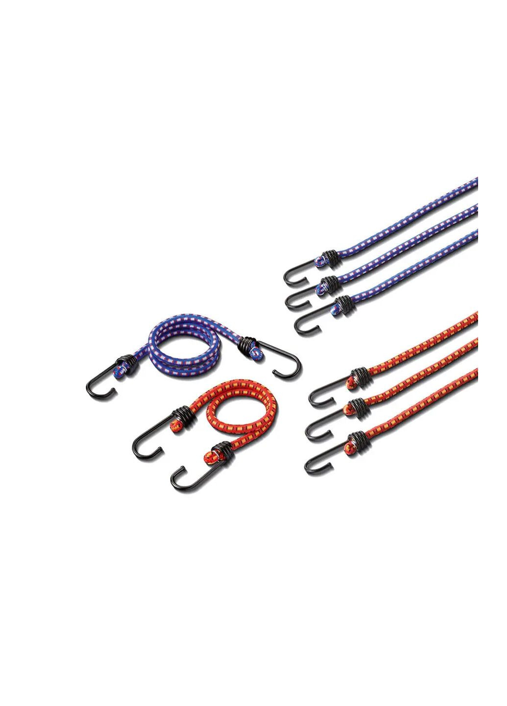 Стяжні гумові ремені з гаками 4 шт комбінований Ultimate Speed (327255618)