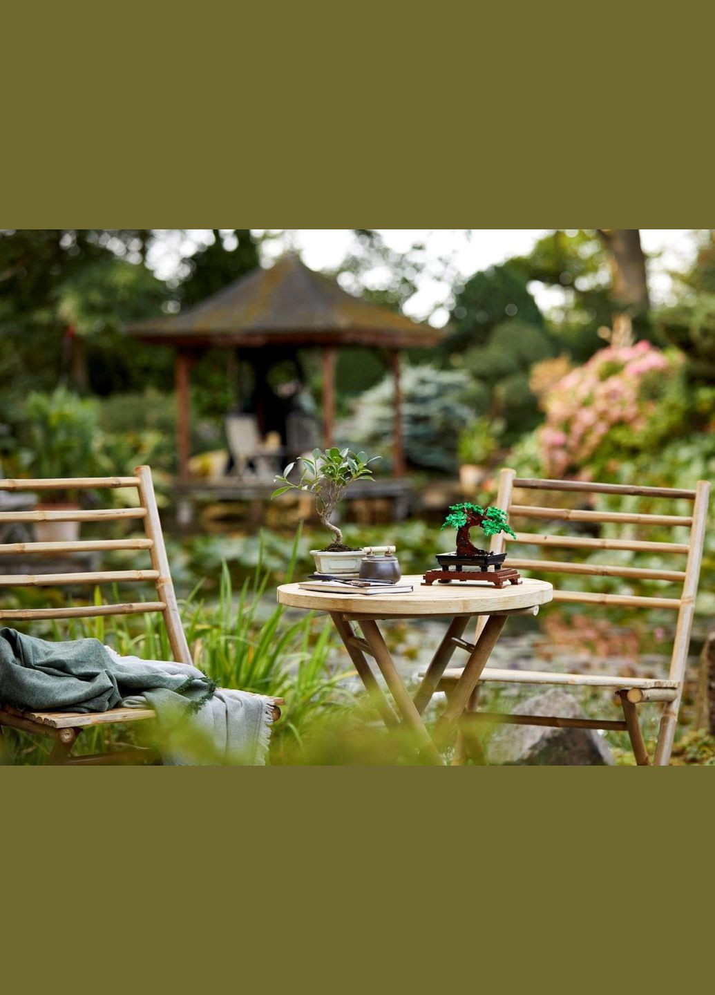 Icons Дерево бонсай 878 деталей (10281) Lego (304055404)