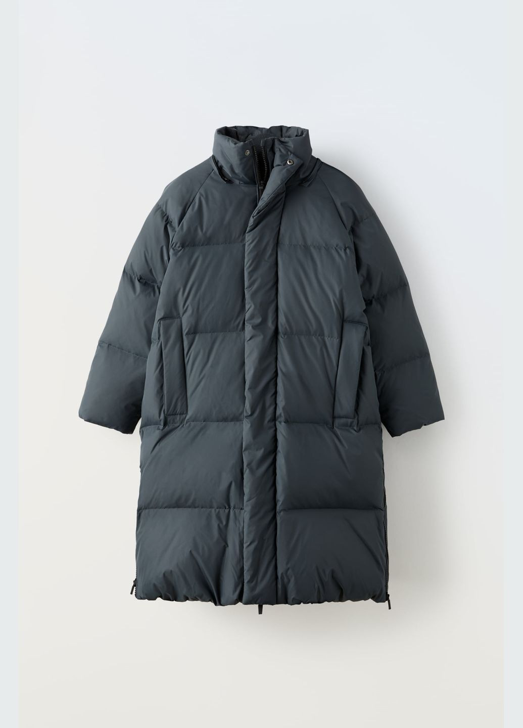 Темно-синяя зимняя куртка для мальчика темно-синяя 3121650820 Zara