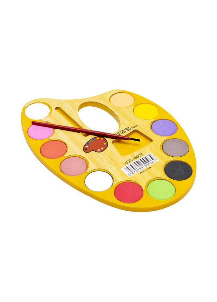 Акварель суха "Палітра" 94283, 12 кольорів Помаранчевий Bambi (372135061)