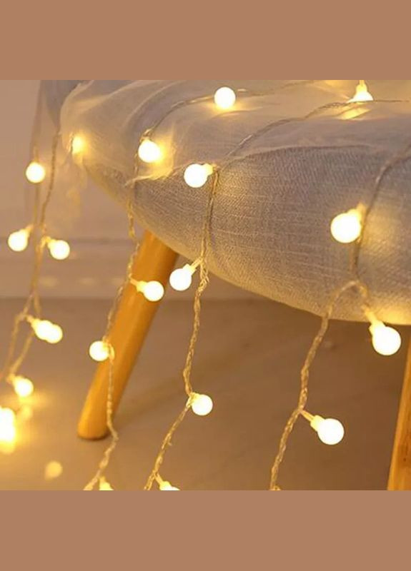 Гірлянда світлодіодна USB Ретролампи 10 LED довжина 1,5 метра No Brand (306630845)