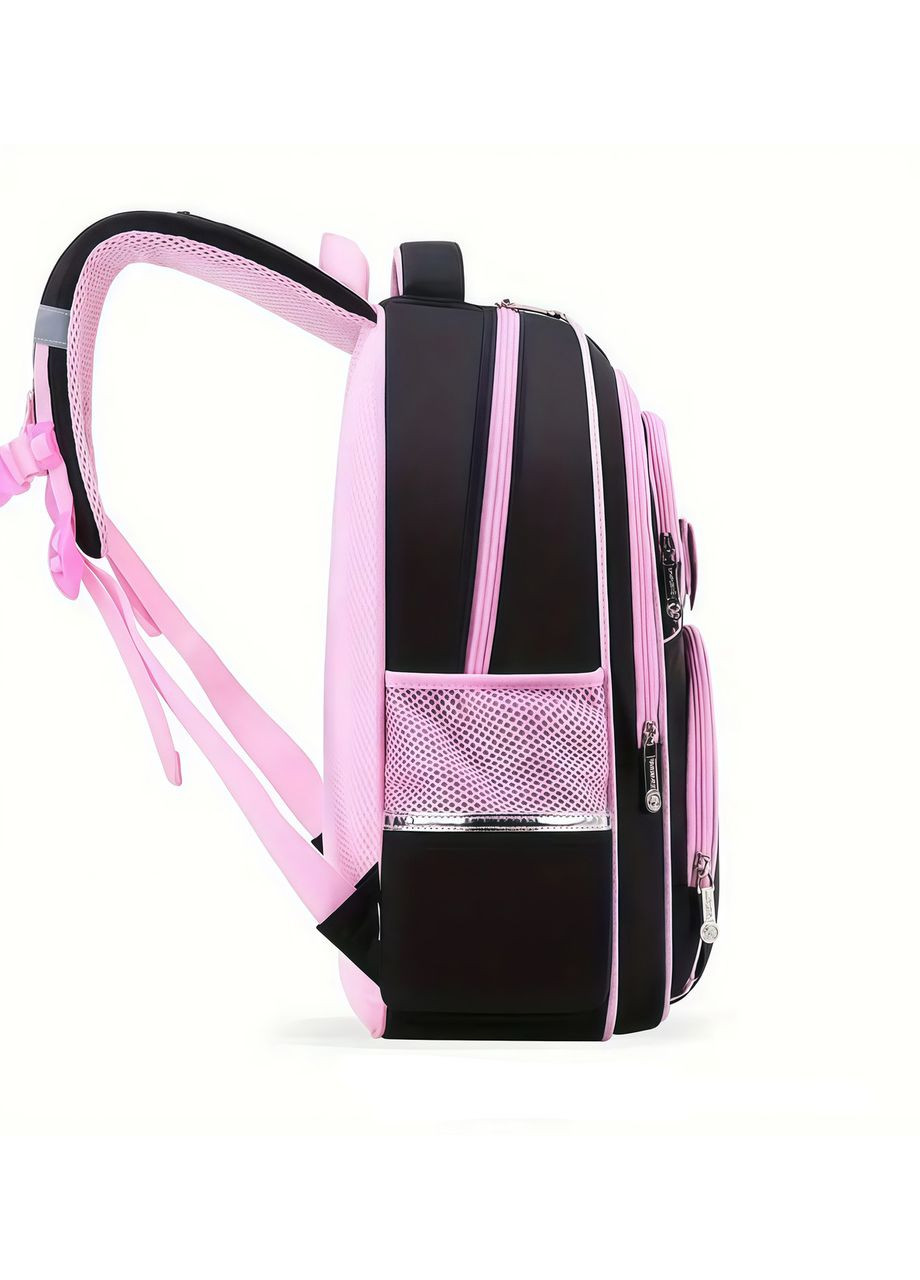 Рюкзак школьный Manbuke Cat для девочек с бантом и котом No Brand (350349774)