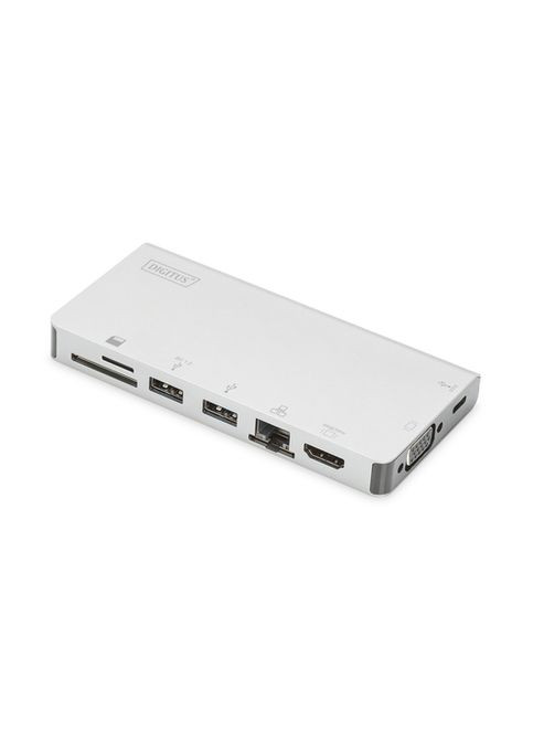 Докстанция Travel USB-C, 8 Port Digitus (316680810)