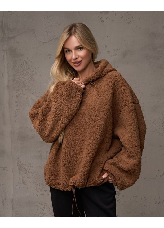 Тепла толстовка з кулісками ISSA PLUS (366571145)